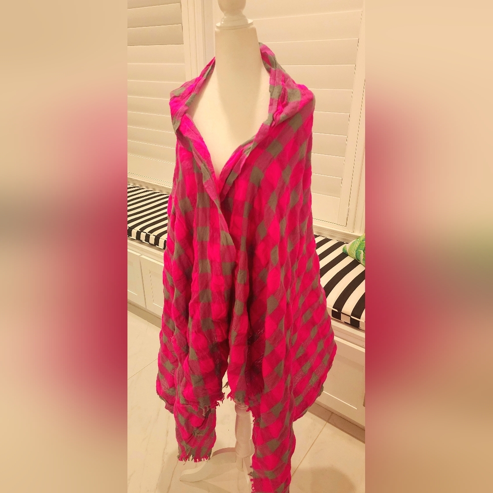 Zara big scarf - Picture 2 of 2